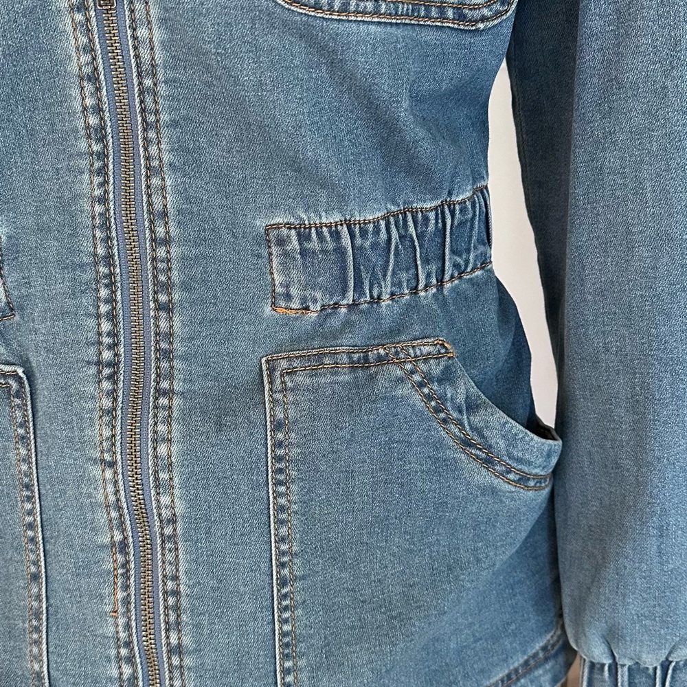 Knox Rose Classic Blue Jean Jacket - Picture 2 of 8